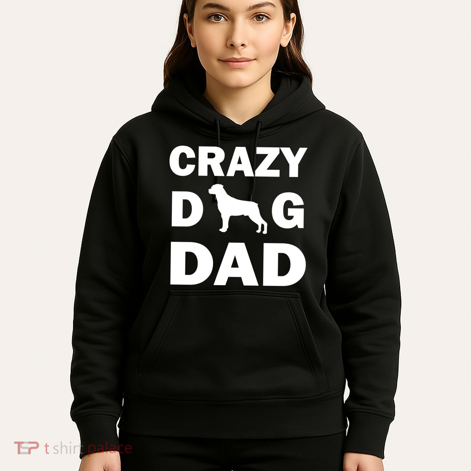 Crazy Dog Dad Hoodie