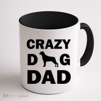 Crazy Dog Dad Coffee Mug thumb 1