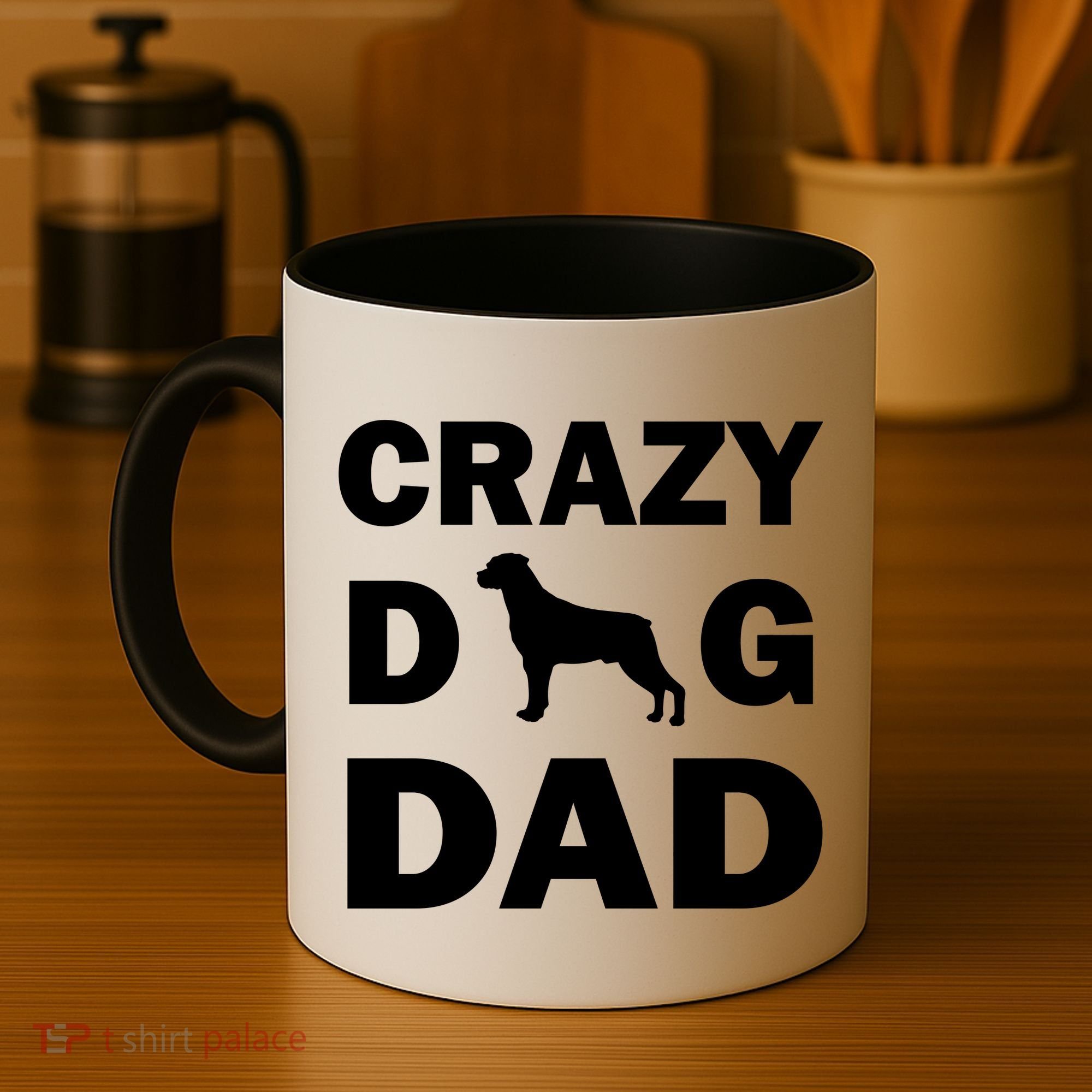 Crazy Dog Dad Coffee Mug
