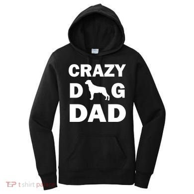 Crazy Dog Dad Women's Hoodie
