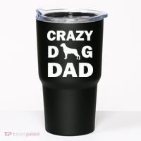 Crazy Dog Dad Tumbler thumb 0