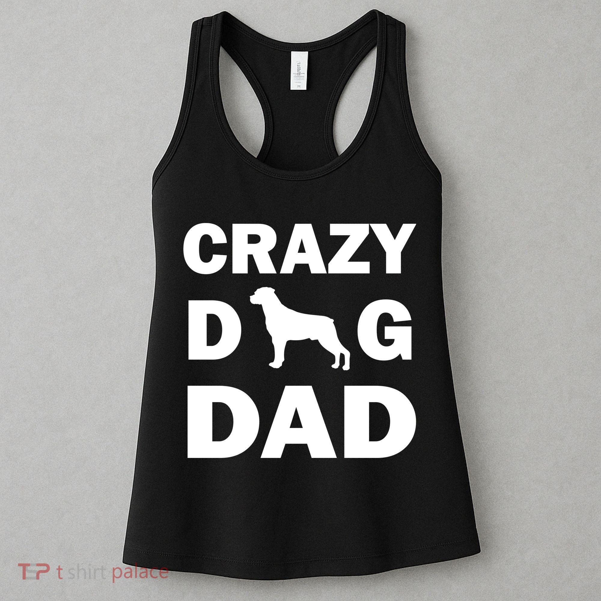 Crazy Dog Dad Women's Tank Top