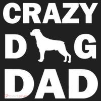 Crazy Dog Dad Golf Towel thumb 3