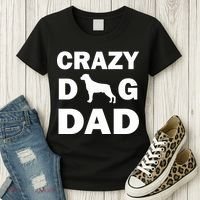 Crazy Dog Dad Women's T-Shirt thumb 3
