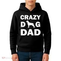 Crazy Dog Dad Kids Hoodie thumb 4