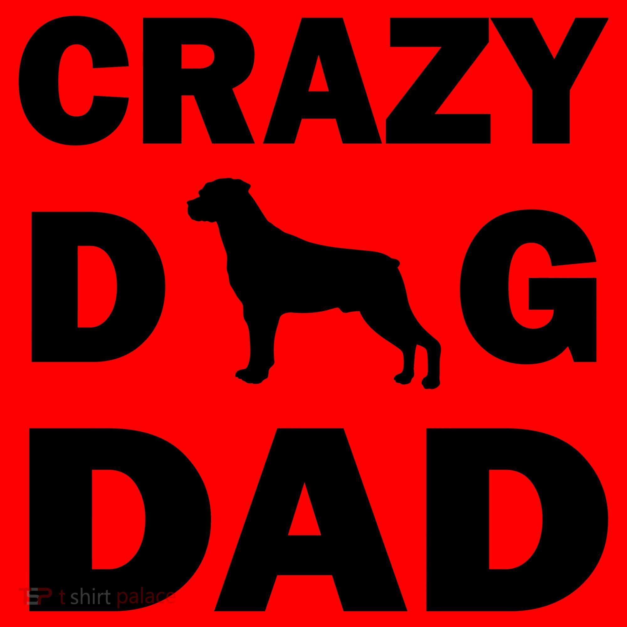 Crazy Dog Dad Santa Hat
