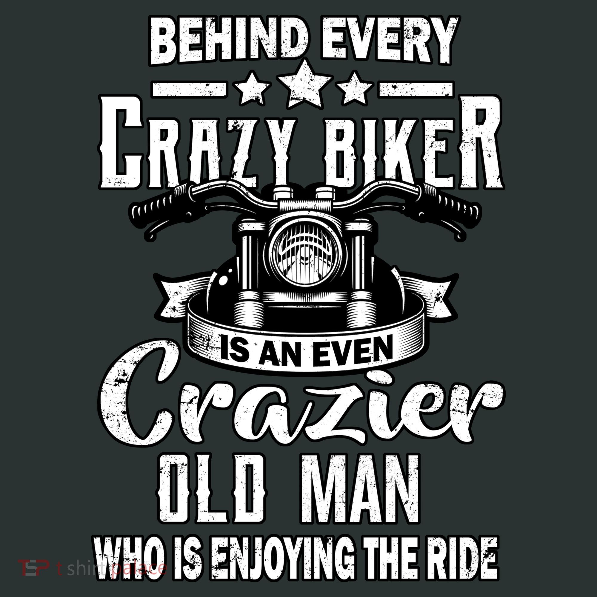 Crazy Old Biker Man Women's T-Shirt