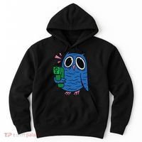 Crazy Owl Gun Hoodie thumb 0
