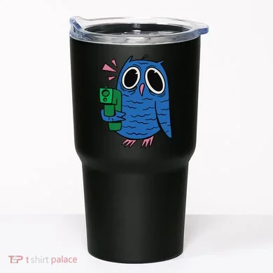 Crazy Owl Gun Tumbler