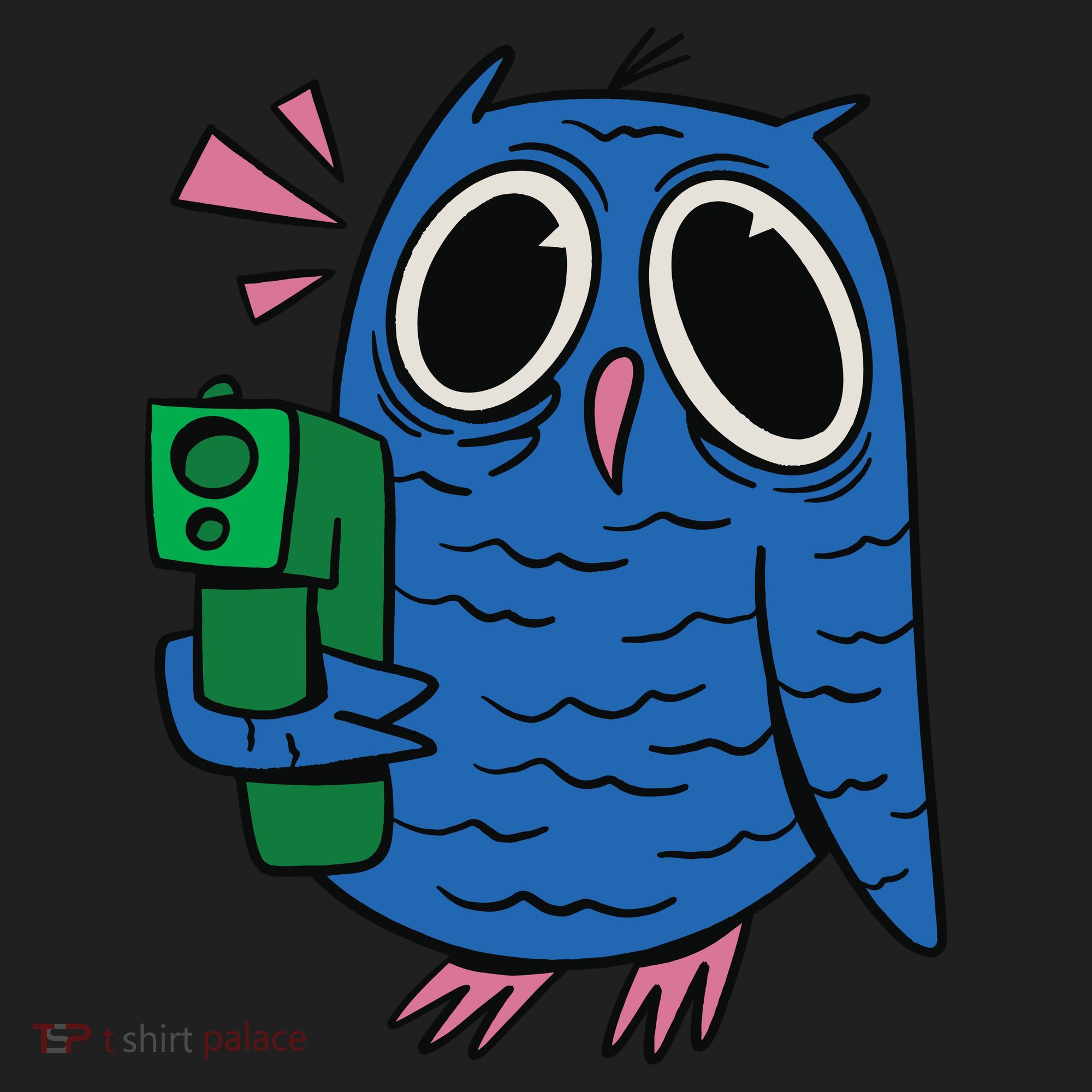 Crazy Owl Gun Tumbler