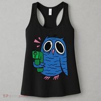 Crazy Owl Gun Women's Tank Top thumb 3