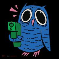 Crazy Owl Gun Toddler Hoodie thumb 2