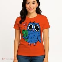 Crazy Owl Gun Women's T-Shirt thumb 4