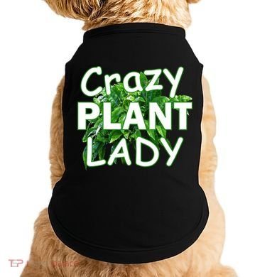 Crazy Plant Lady Doggie Tank