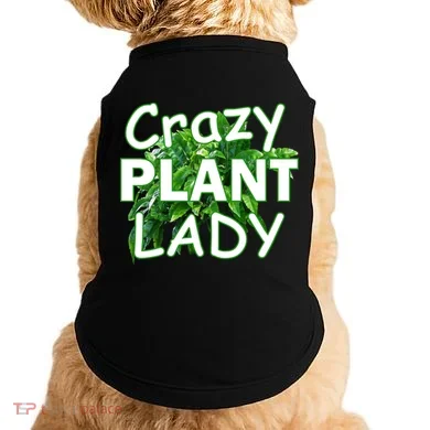 Crazy Plant Lady Doggie Tank