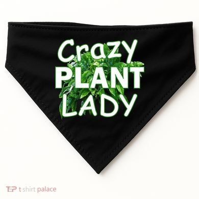 Crazy Plant Lady USA-Made Doggie Bandana