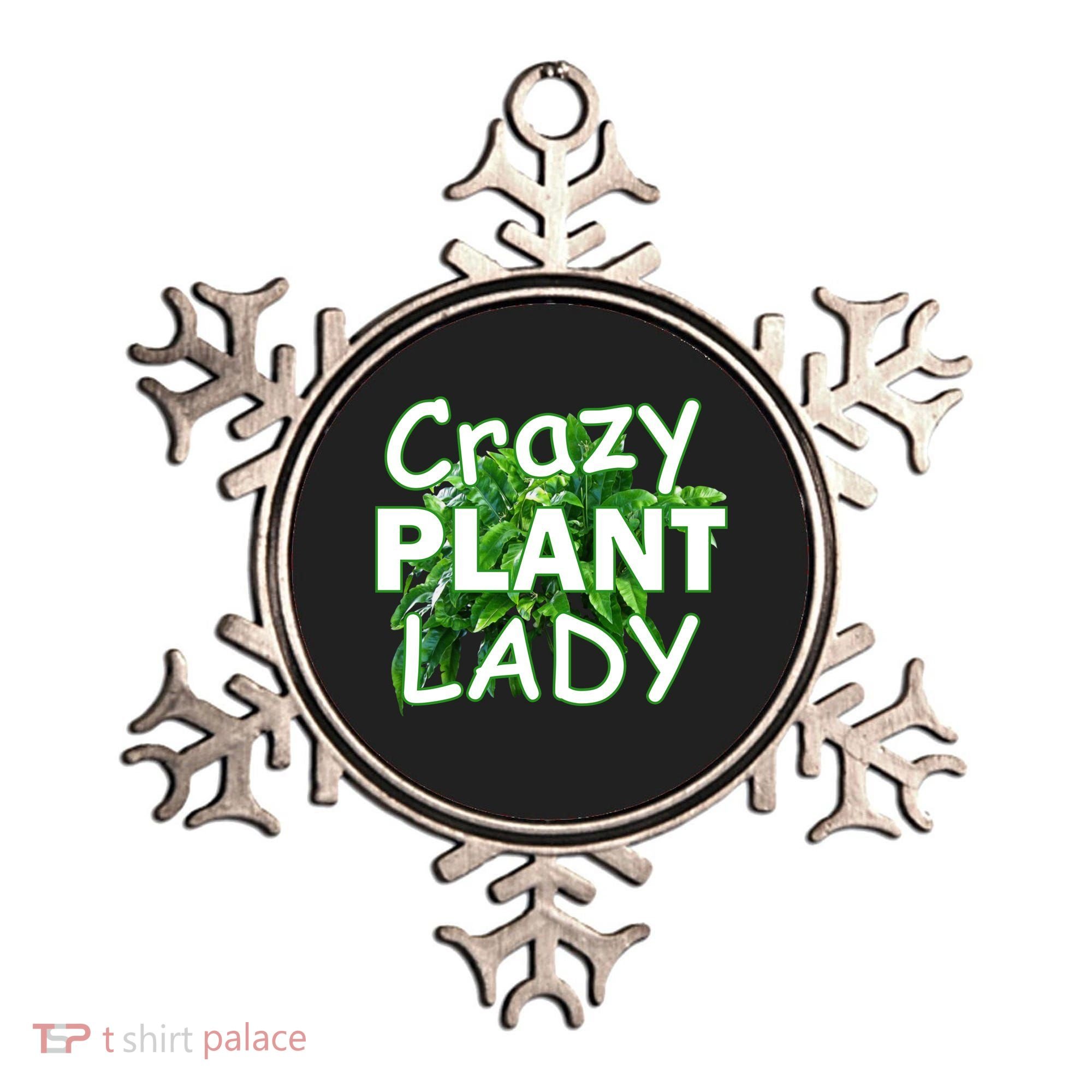 Crazy Plant Lady Ornament