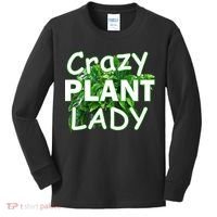 Crazy Plant Lady Kids Long Sleeve Shirt thumb 0
