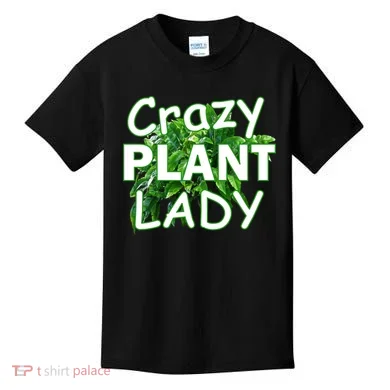 Crazy Plant Lady Kids T-Shirt