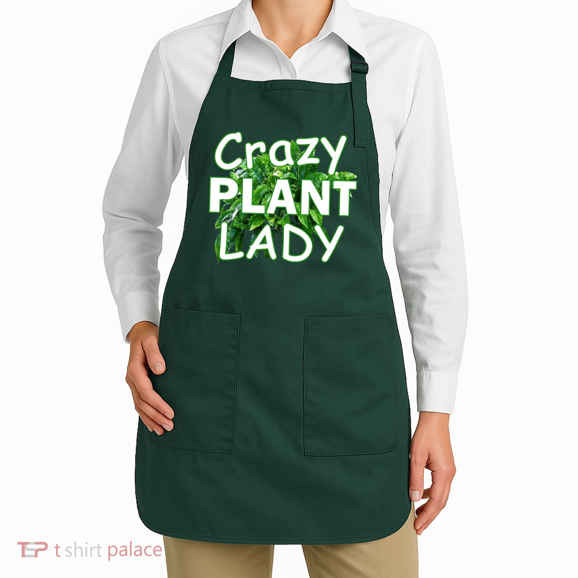 Crazy Plant Lady Apron