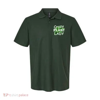 Crazy Plant Lady Polo