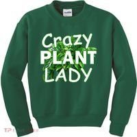 Crazy Plant Lady Kids Sweatshirt thumb 0