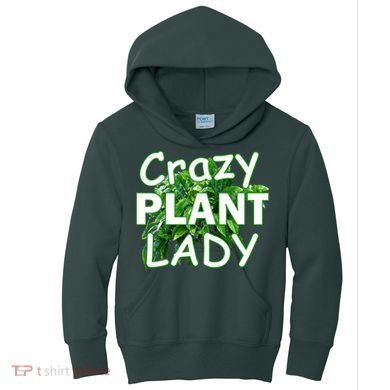 Crazy Plant Lady Kids Hoodie