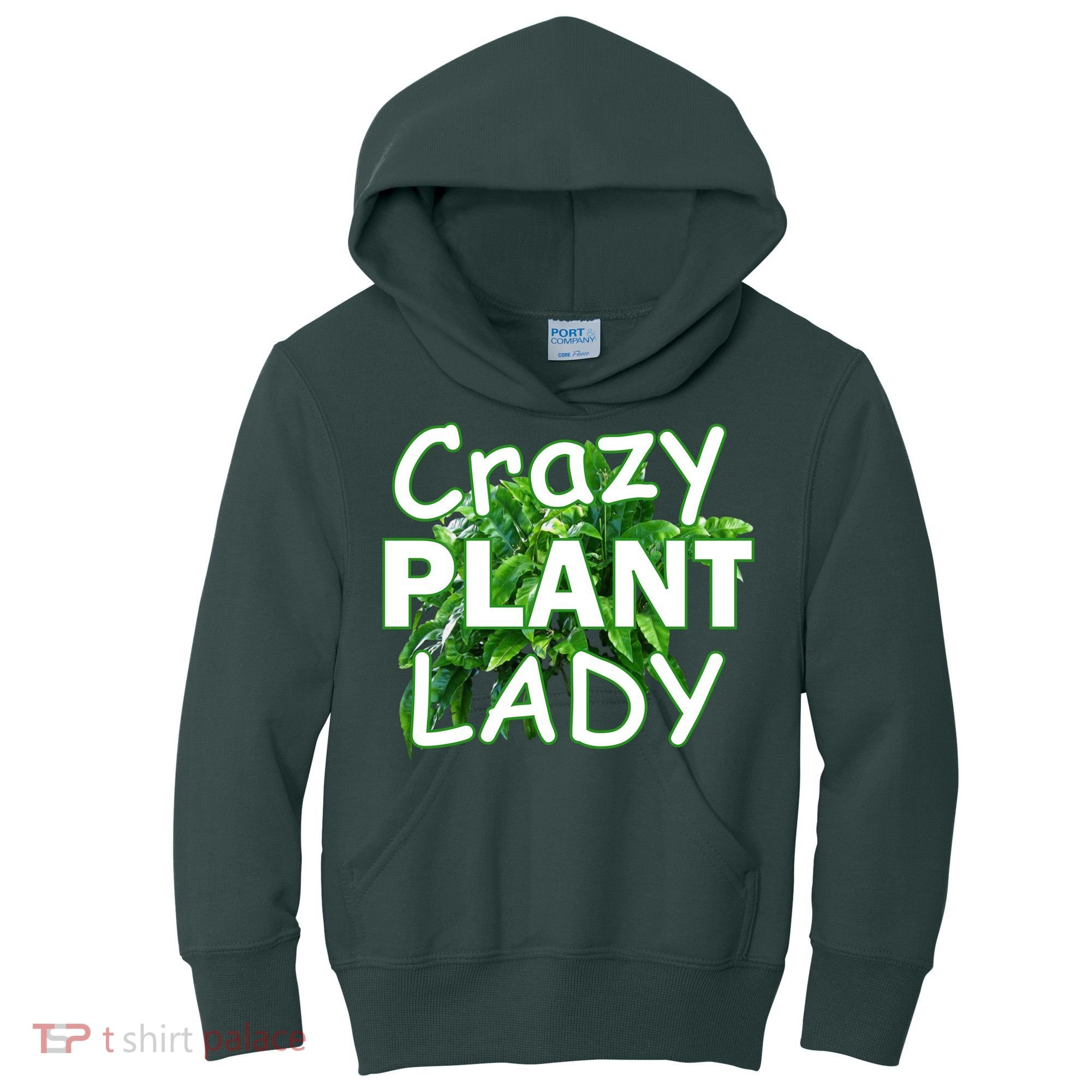 Crazy Plant Lady Kids Hoodie