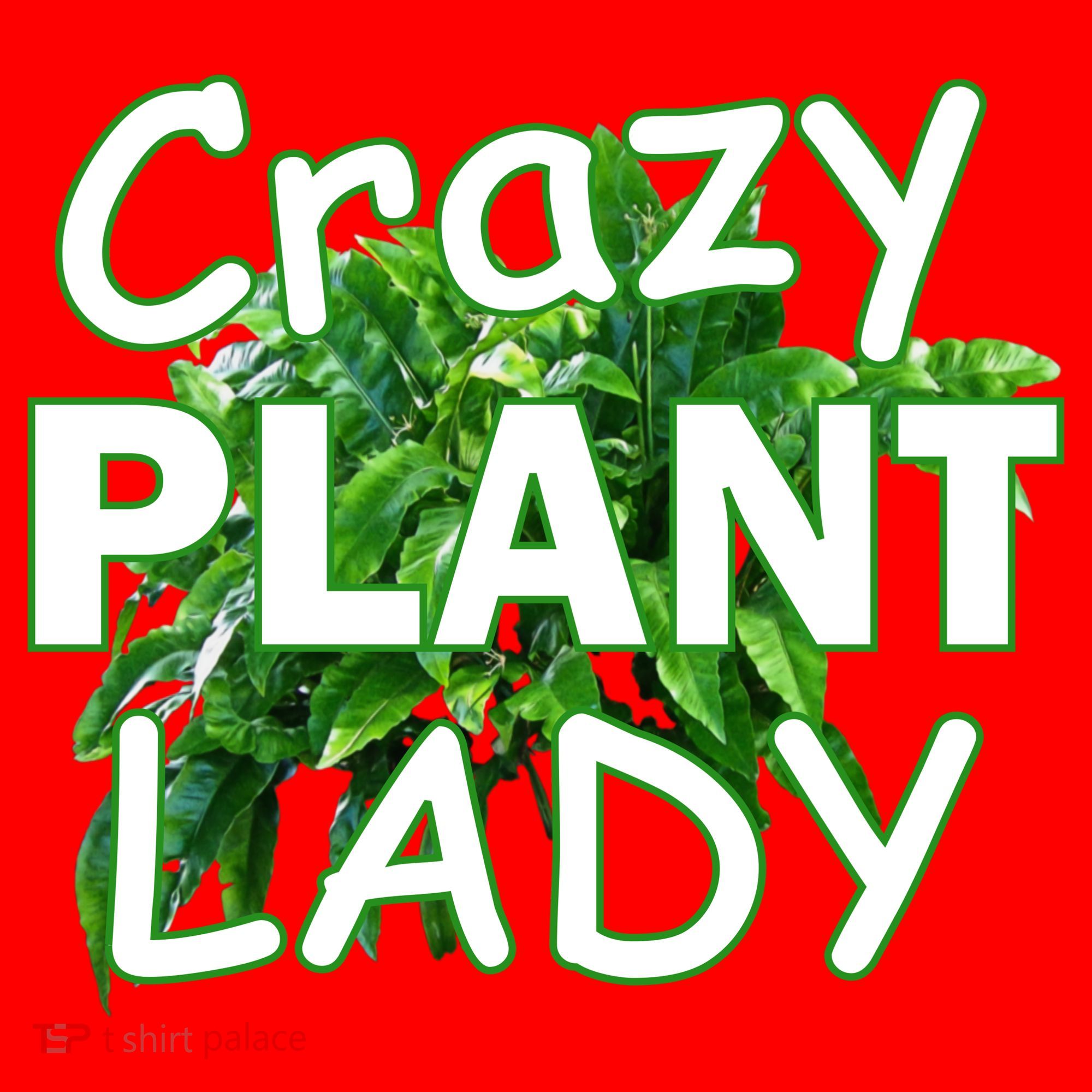 Crazy Plant Lady Santa Hat