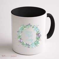 Crazy Plant Lady Floral Logo Coffee Mug thumb 1
