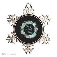 Crazy Plant Lady Floral Logo Ornament thumb 0