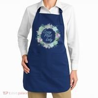 Crazy Plant Lady Floral Logo Apron thumb 2