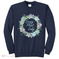 Crazy Plant Lady Floral Logo Sweatshirt thumb 0
