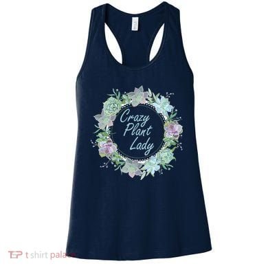 Crazy Plant Lady Floral Logo Women's Tank Top