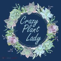Crazy Plant Lady Floral Logo Baby Bodysuit thumb 2