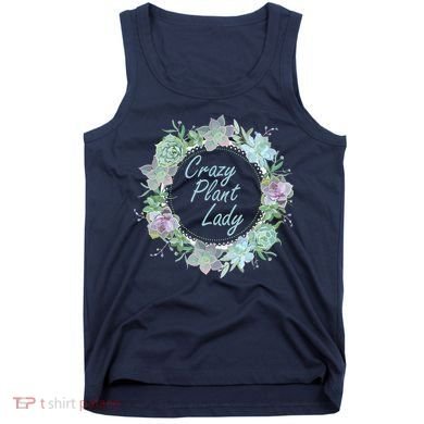 Crazy Plant Lady Floral Logo Tank Top