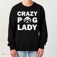 Crazy Pug Lady Women's Sweatshirt thumb 0