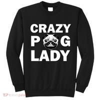 Crazy Pug Lady Sweatshirt thumb 0