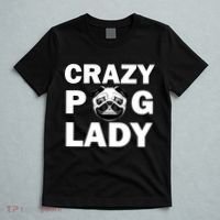 Crazy Pug Lady T-Shirt thumb 5