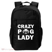 Crazy Pug Lady Backpack thumb 0