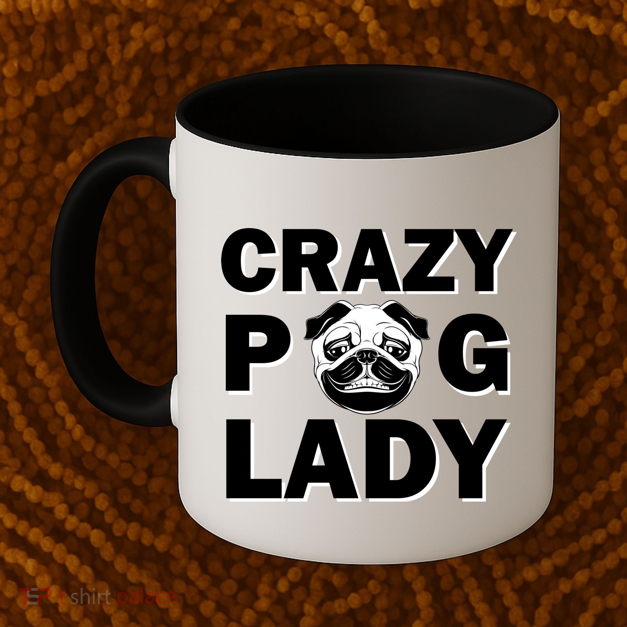 Crazy Pug Lady Coffee Mug