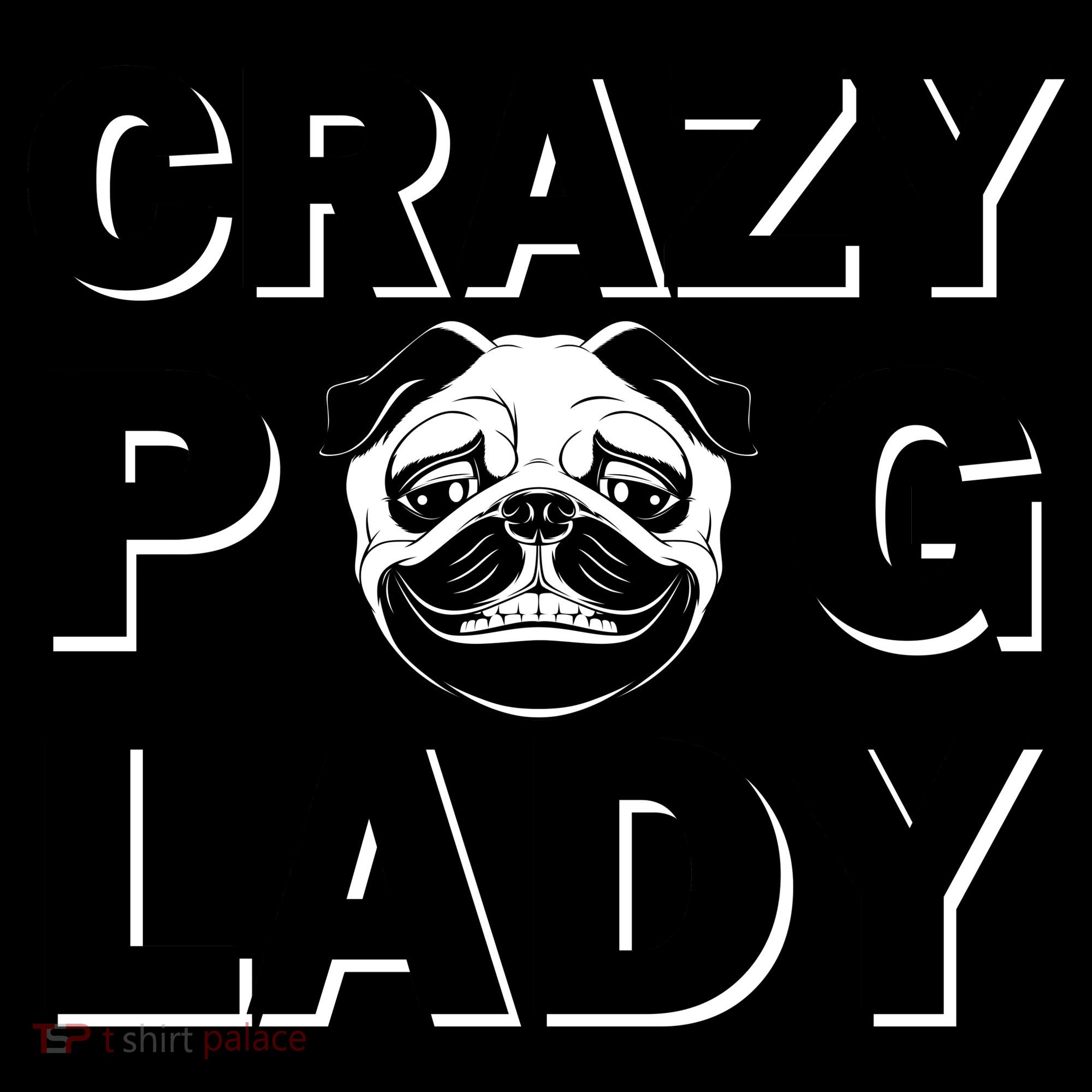 Crazy Pug Lady Coffee Mug