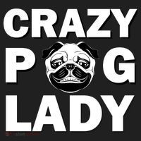 Crazy Pug Lady Hat thumb 2