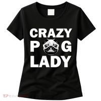 Crazy Pug Lady Women's T-Shirt thumb 0