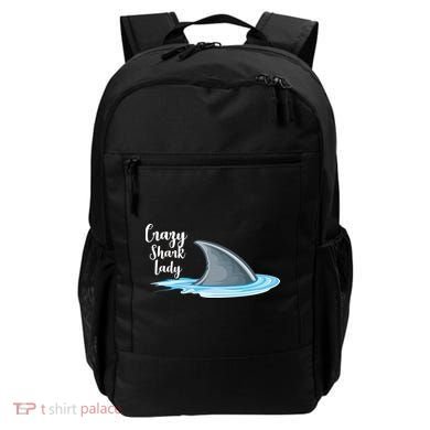 Crazy Shark Lady Backpack