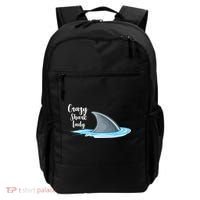 Crazy Shark Lady Backpack thumb 0