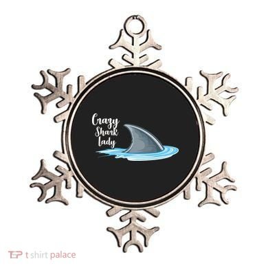 Crazy Shark Lady Ornament
