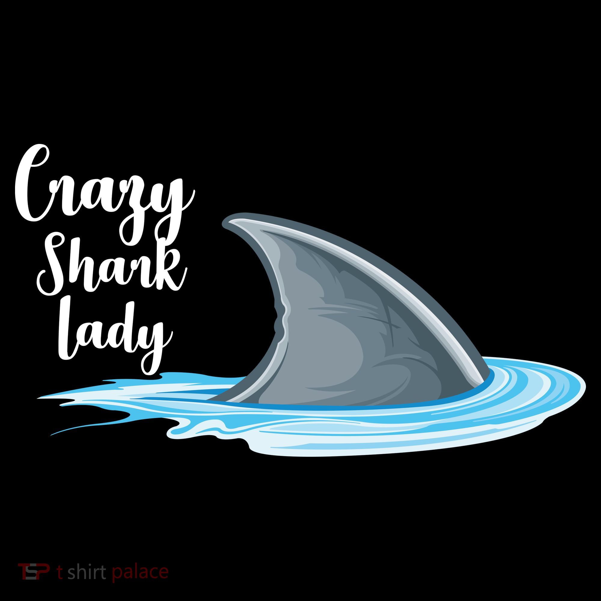 Crazy Shark Lady Ornament