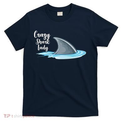 Crazy Shark Lady T-Shirt