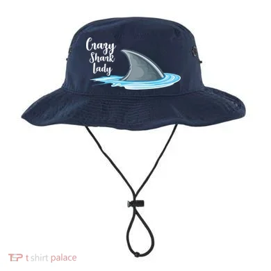 Crazy Shark Lady Bucket Hat